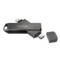 MEMORIA SANDISK 256GB FLASH IXPAND LUXE PARA IPHONE/IPAD LIGHTNING/TIPO-C NEGRO GIRATORIA TAPA DE PLASTICO SDIX70N-256G-GN6NE MEMORIA SANDISK 256GB FLASH IXPAND LUXE PARA IPHONE/IPAD LIGHTNING/TIPO-C NEGRO GIRATORIA TAPA DE PLASTICO SDIX70N-256G-GN6NE